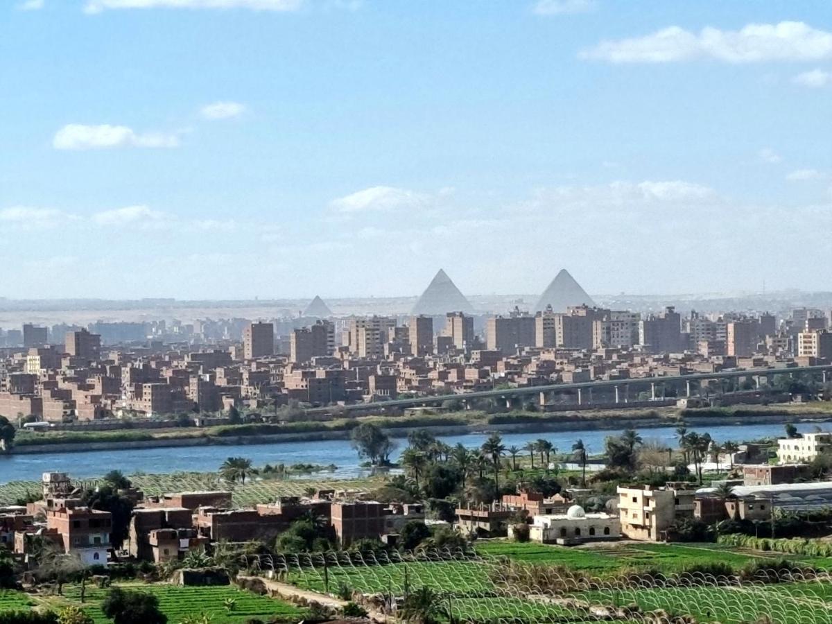 Amazing Nile View And Pyramids Apartment ไคโร ภายนอก รูปภาพ