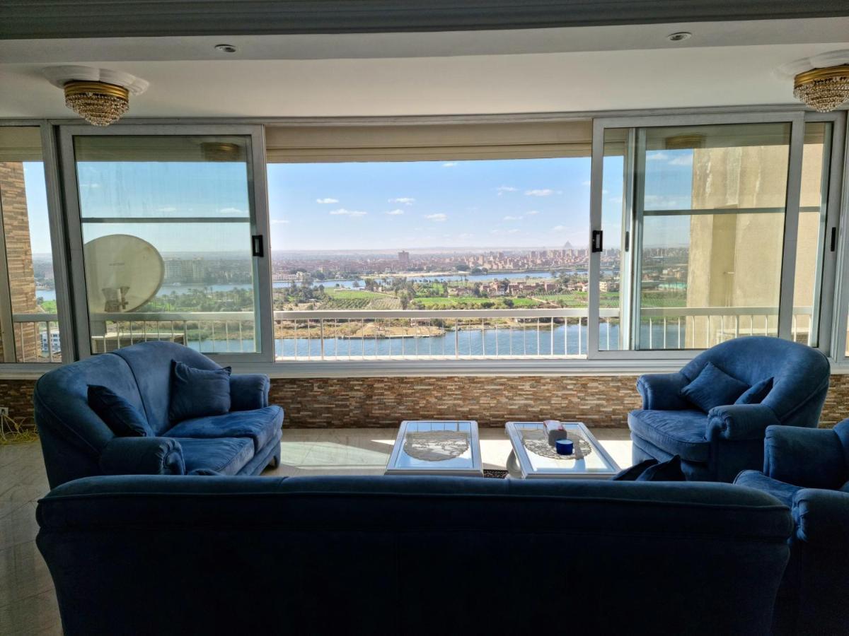 Amazing Nile View And Pyramids Apartment ไคโร ภายนอก รูปภาพ