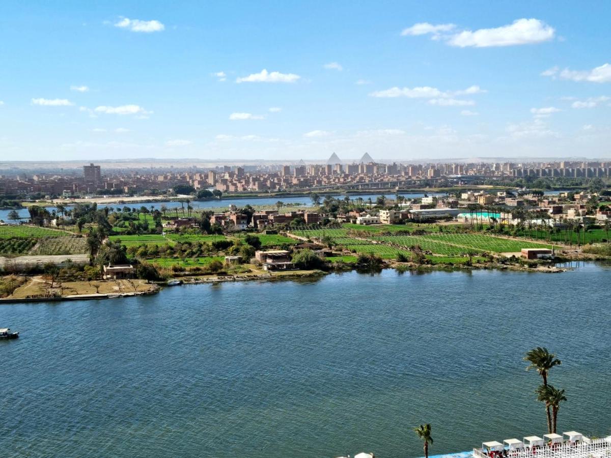 Amazing Nile View And Pyramids Apartment ไคโร ภายนอก รูปภาพ